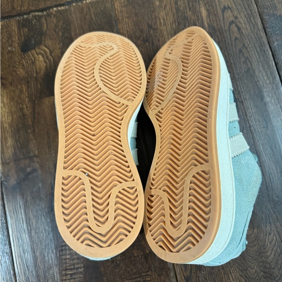 Adidas Pastel Blue Suede Campus Sneakers Size 8.5 - Picture 4 of 15